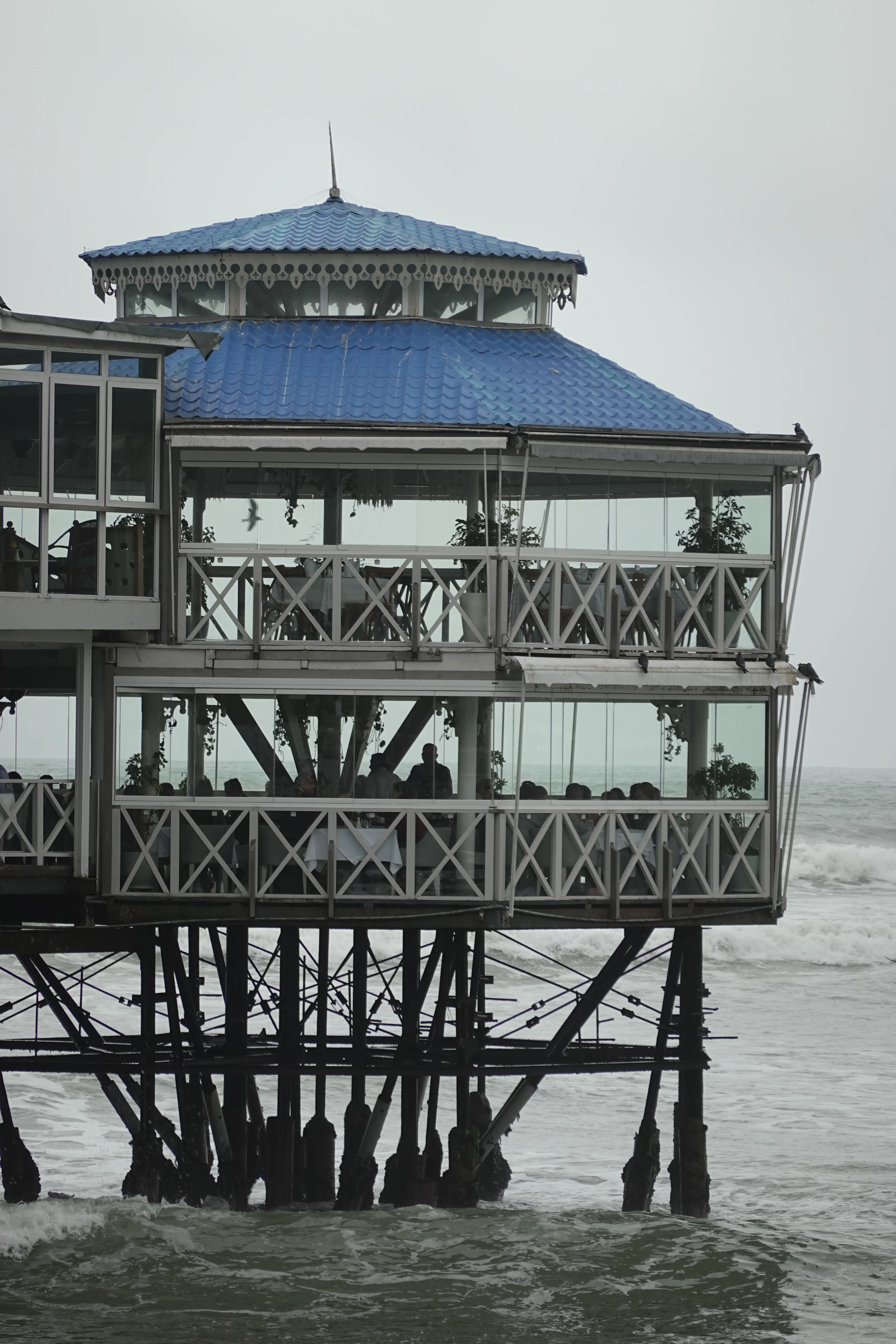 Side shot of La Rosa Nautica